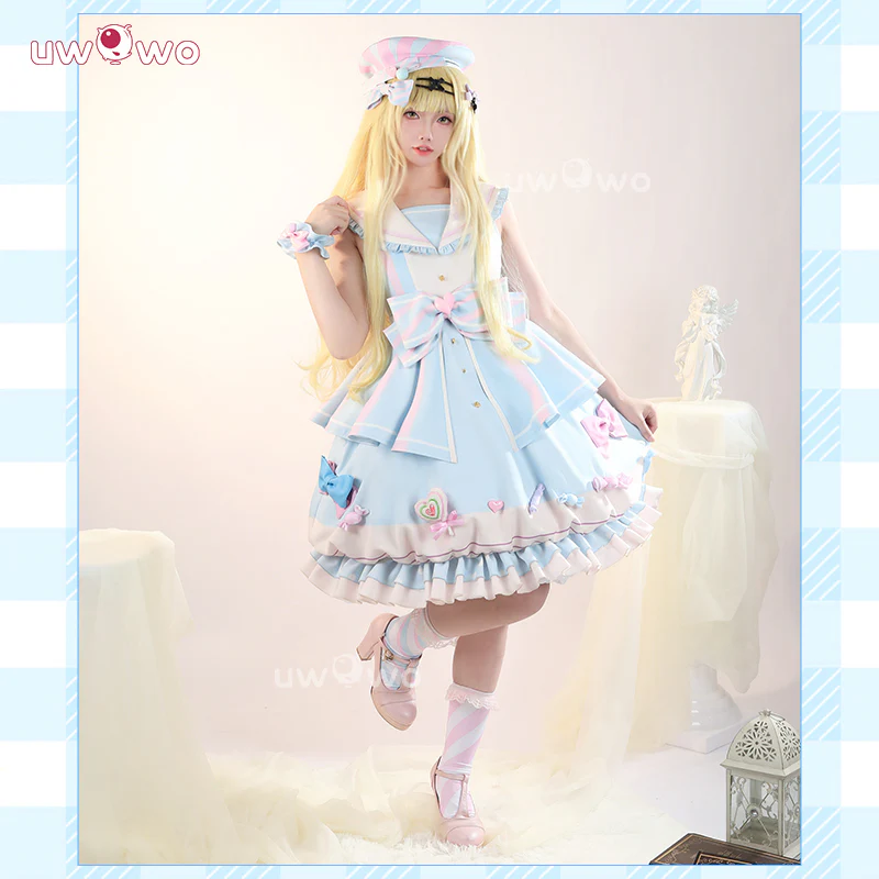Uwowo Collab Series: Shugo Chara X Sanrio 2024 Rima Mashiro Cosplay Costume - Image 2