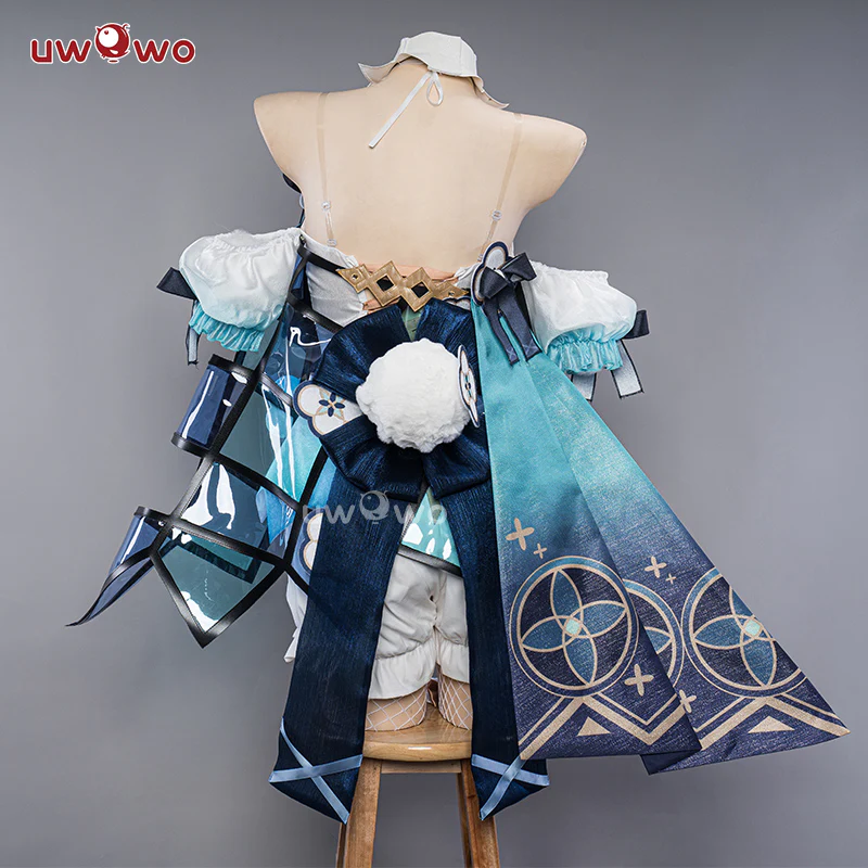 【In Stock】Exclusive Uwowo Genshin Impact Fanart Faruzan Cute Bunny Suit Cosplay Costume - Image 4