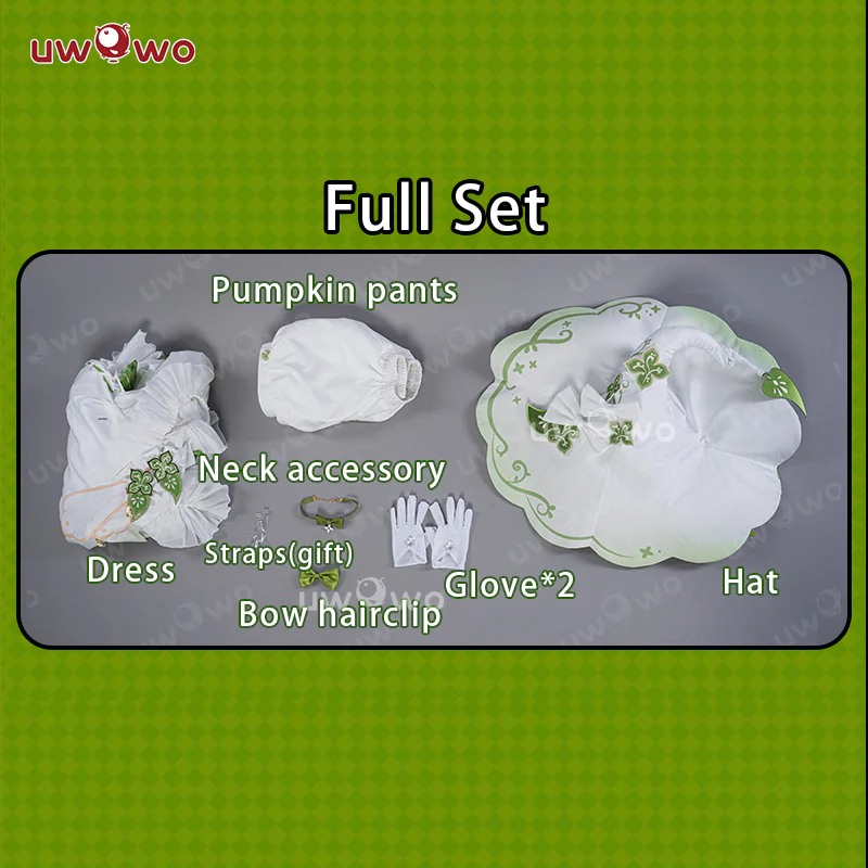 【Special Discount】[Last Batch]【In Stock】Exclusive Uwowo Genshin Impact Fanart Nahida Little Witch Halloween Cosplay Costume - Image 6