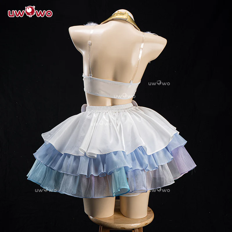 Uwowo Anime New Panty & Stocking with Garterbelt Panty Angel Cosplay Costume S-3XL - Image 4