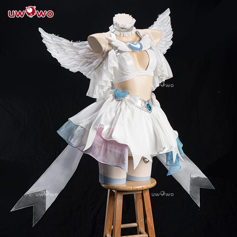 INSTOCK Uwowo Anime New Panty & Stocking with Garterbelt Stocking Angel Cosplay Costume S-3XL - Image 3