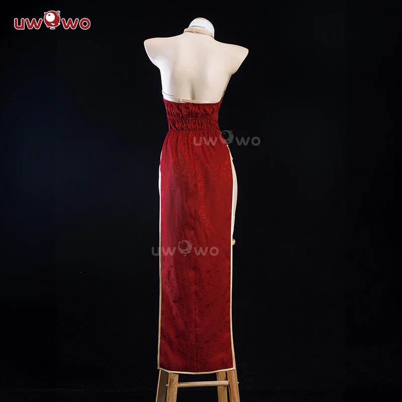 Uwowo Azur Lane Cheshire New Year Cheongsam Cosplay Costume - Image 5