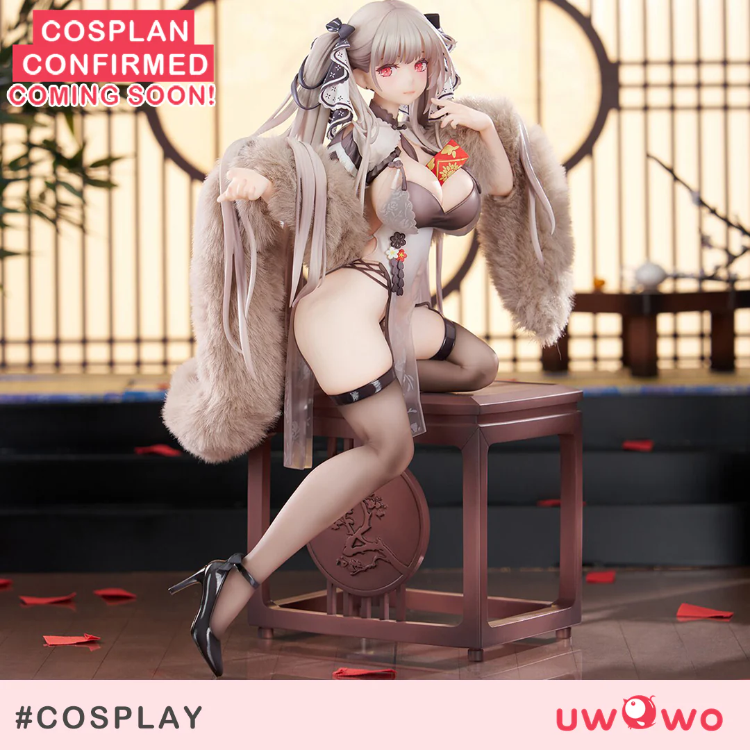 S-3XL INSTOCK Uwowo Azur Lane Formidable Still Illustration Ver. Cheongsam Boudoir Cosplay Costume S-3XL - Image 2