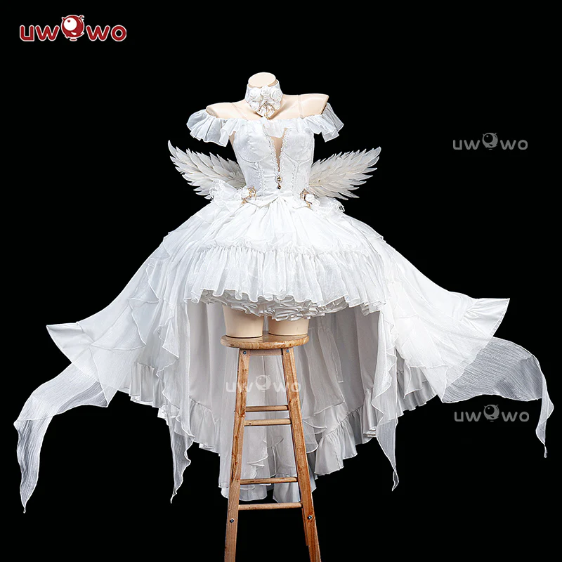 Uwowo Azur Lane Janus Oath Wedding Dress Bride Cosplay Costume - Image 4