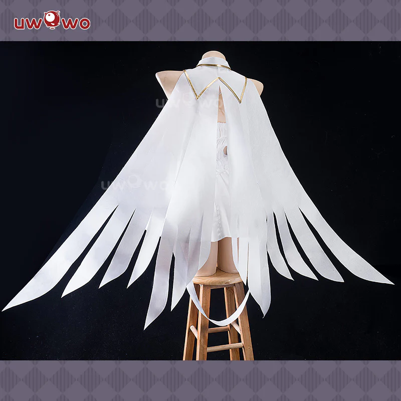 【Special Discount】[Last Batch]【In Stock】Uwowo Azur Lane Unicorn Snow White Guardian Angel Cosplay Costume - Image 3