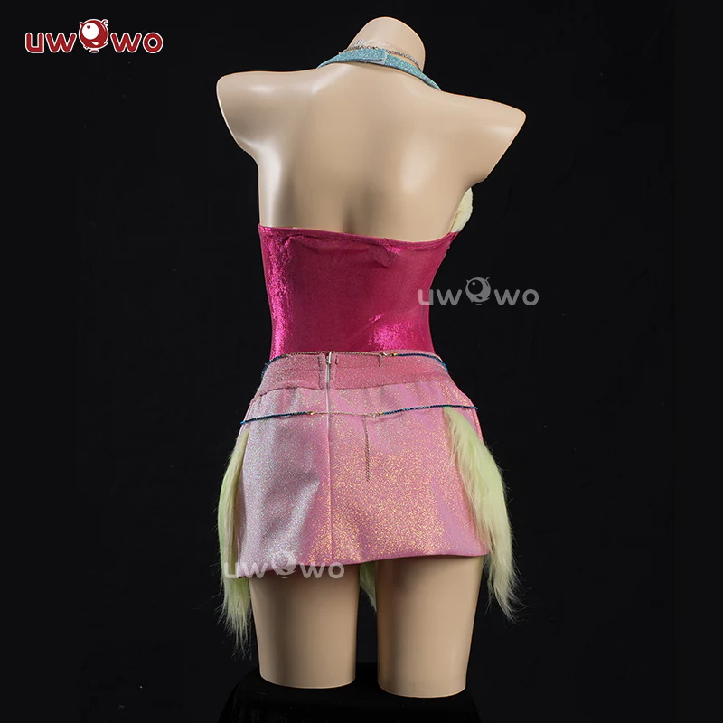 [Last Batch] INSTOCK Uwowo Flora S4 Winter Fairy Club Transformation Cosplay Costume S-3XL - Image 6