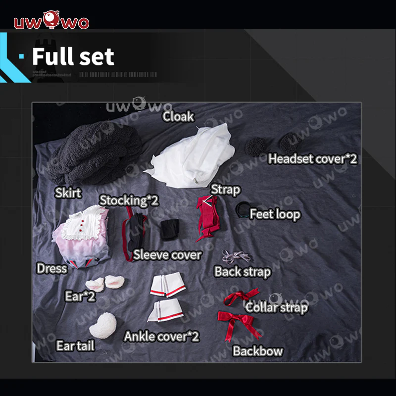 S-3XL INSTOCK Uwowo Game Arknights Eyjafjalla Sheep Cosplay Costume - Image 4