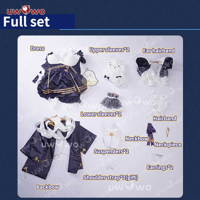 S-3XL INSTOCK Uwowo Game Azur Lane Cheshire Default Cosplay Costume - Image 5
