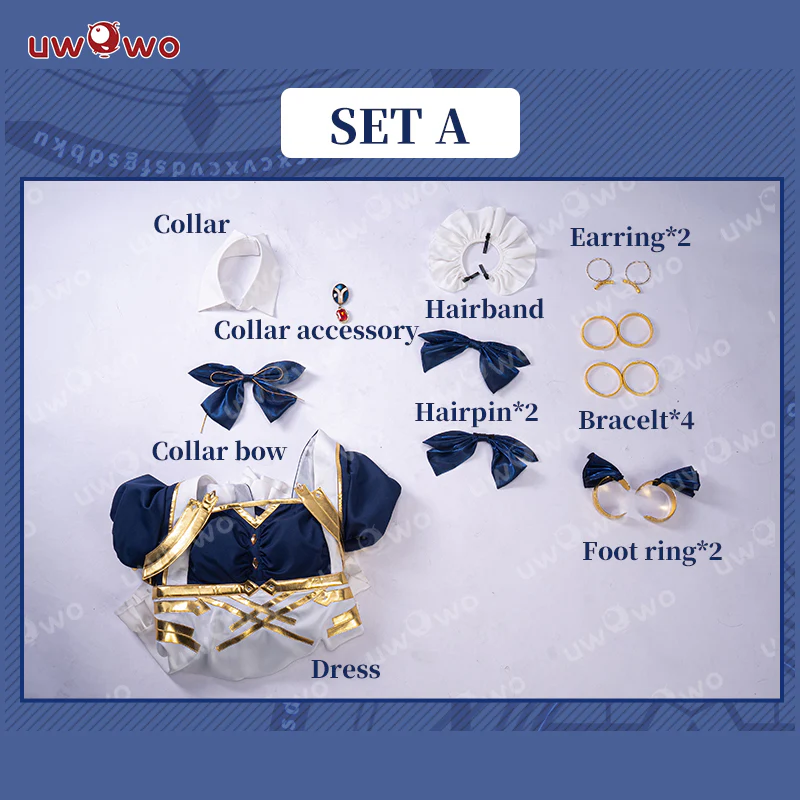 INSTOCK-Uwowo Game Fate/Grand Order FGO Ishtar Maid Figure ver. Cosplay Costume - Image 4