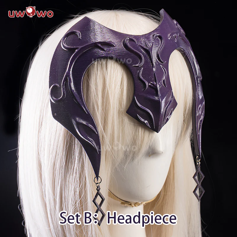 Uwowo Game Fate/Grand Order FGO Jeanne d'Arc (Alter) Holy Night Dinner Gown Cosplay Costume - Image 4