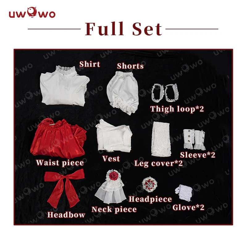 S-3XL INSTOCK Uwowo Game Fate/Grand Order Nero Flower Parade Cosplay Costume - Image 7