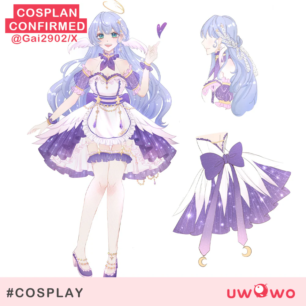 [Last Batch] INSTOCK-Uwowo Game Honkai Star Rail Robin Maid Cosplay Costume - Image 2