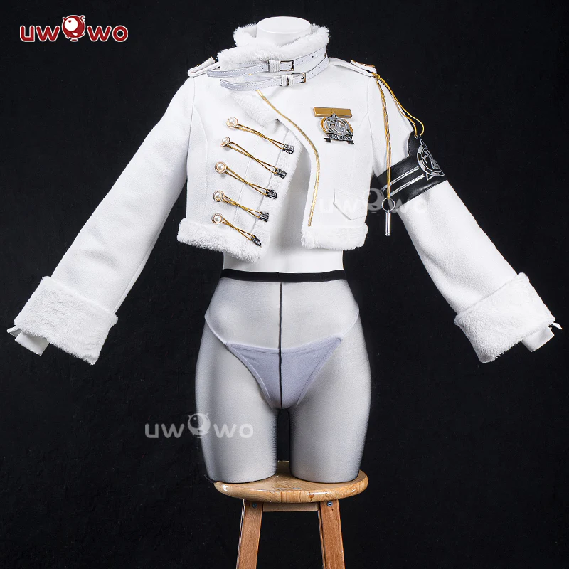 【Pre-sale】Uwowo Game NIKKE Blanc Fortune Express Boudoir Cosplay Costume - Image 2