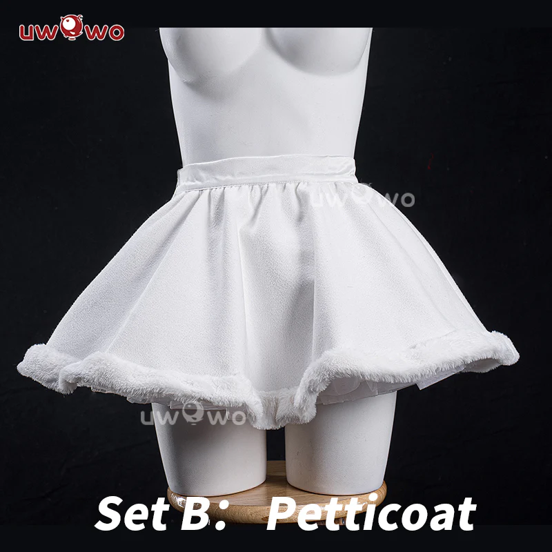 【Pre-sale】Uwowo Game NIKKE Blanc Fortune Express Boudoir Cosplay Costume - Image 6
