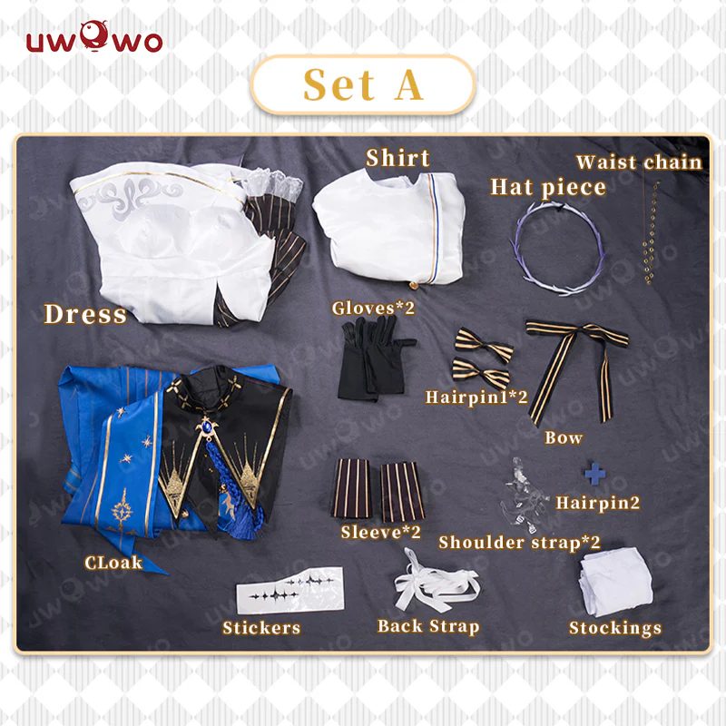 S-3XL Uwowo Game Wuthering Waves WuWa Phoebe Cosplay Costume - Image 5