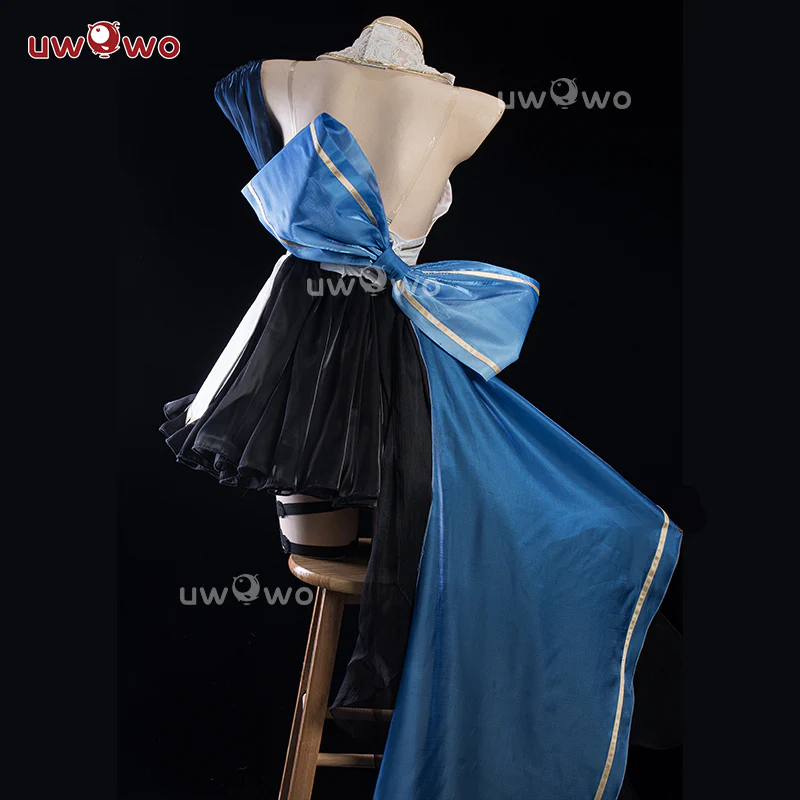 【Special Discount】[Last Batch]【In Stock】Uwowo Genshin Impact Fanart Furina Night Gown Cosplay Costume - Image 5
