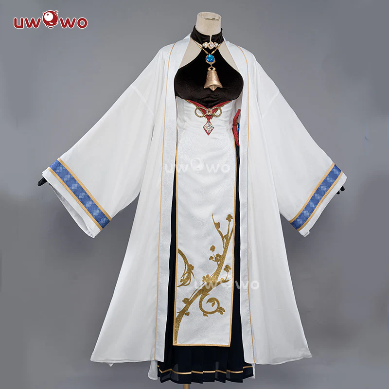 [Last Batch] 【In Stock】Uwowo Genshin Impact Fanart Ganyu Chinese Style Hanfu Traditional Clothing Liyue Cosplay Costume - Image 4