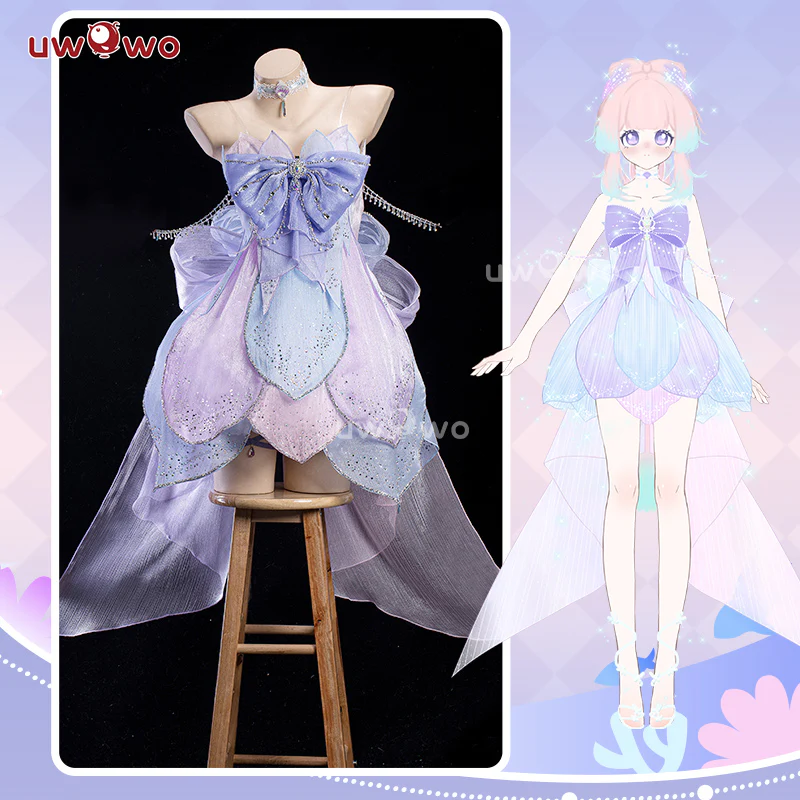 [Last Batch]【In Stock】Uwowo Genshin Impact Fanart Kokomi Starlit Jellydream Cosplay Costume - Image 2