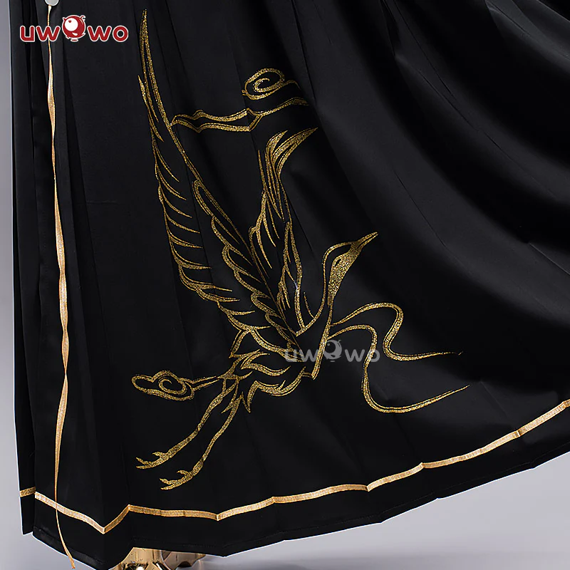 [Last Batch] 【In Stock】Uwowo Genshin Impact Fanart Shenhe Chinese Hanfu Traditional Clothing Liyue Cosplay Costume - Image 6