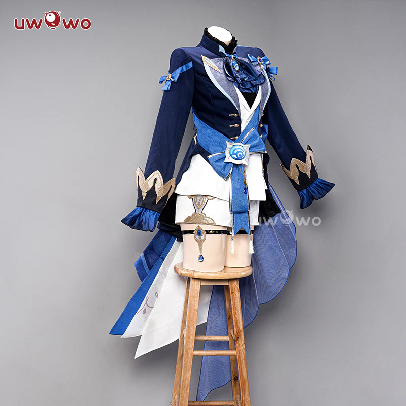 【Special Discount】[Last Batch]【In Stock】Uwowo Genshin Impact Furina Focalors Hydro Archon Fontaine Cospaly Costume - Image 4