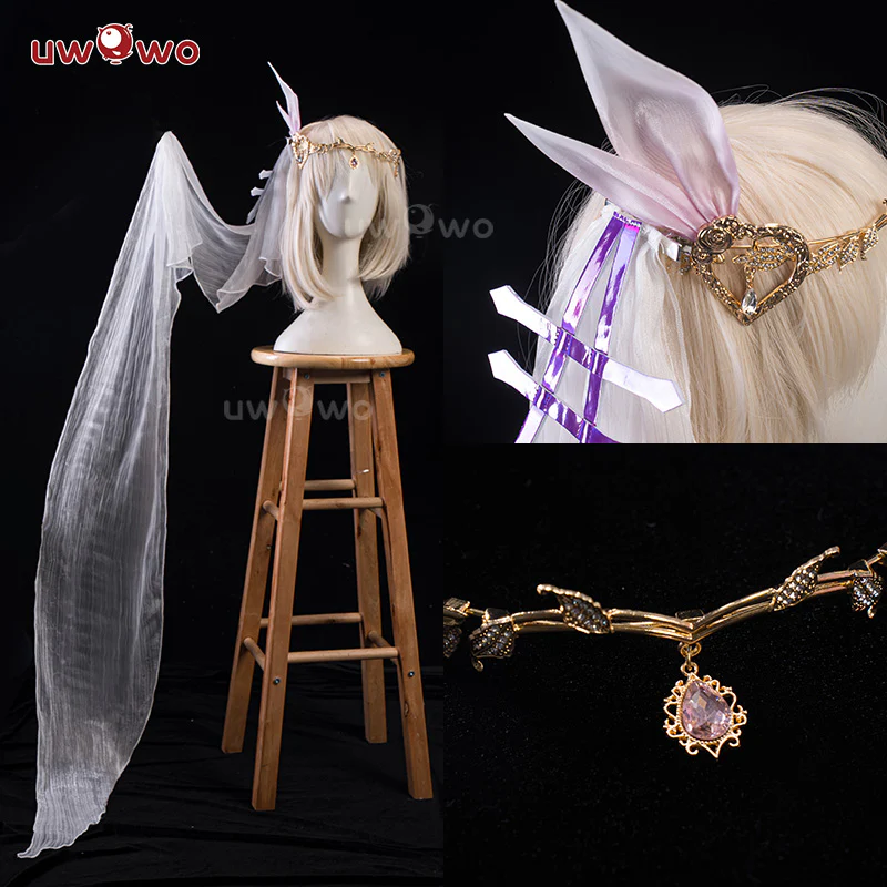 [Last Batch] Uwowo Honkai Impact 3: Elysia Fanart 'Luminous Sands' Dress Cosplay Costume - Image 6