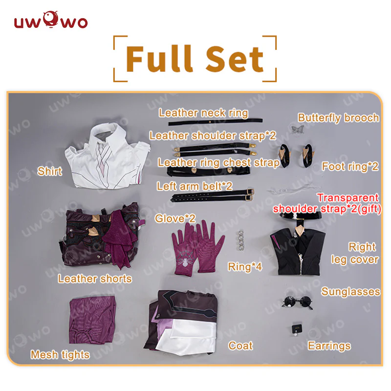 S-3XL INSTOCK Uwowo Honkai Star Rail Kafka Stellaron Hunters HSR Nihility Cosplay Costume - Image 5