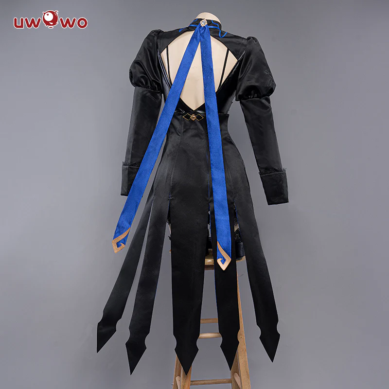 [Last Batch]【Special Discount】INSTOCK-Uwowo Exclusive Authorization Genshin Impact Fanart Lumine Abyss Princess Traveler Cosplay Costume - Image 5