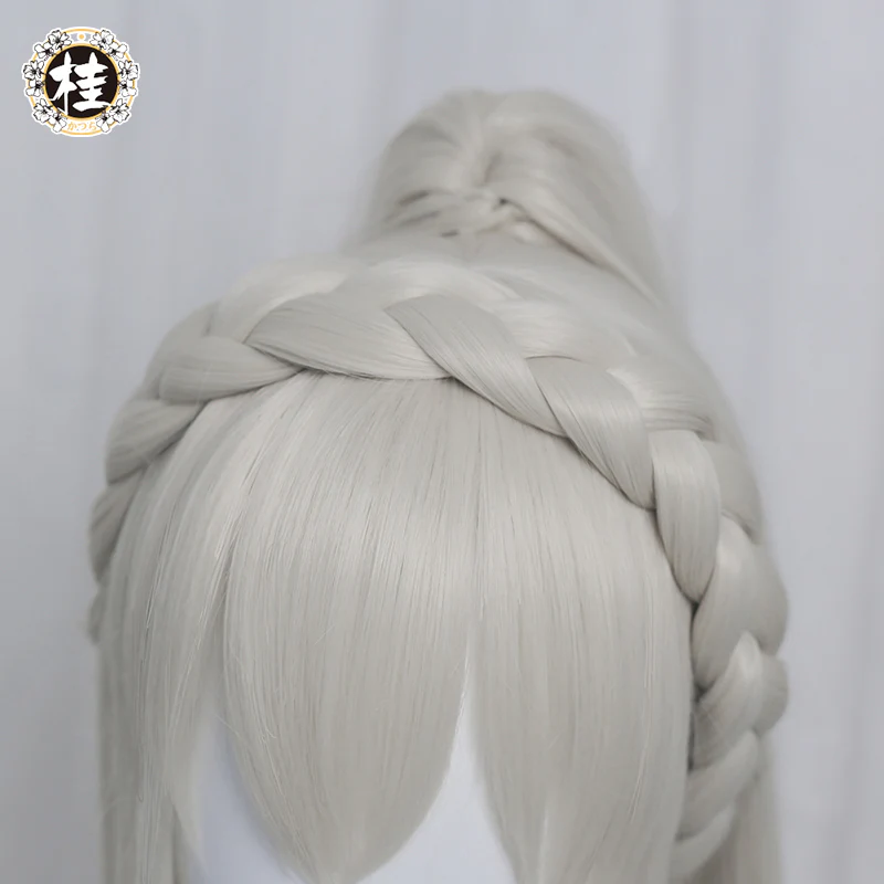 Exclusive authorization Uwowo x sakiyamama: Fate/GrandOrder FGO Artoria Pendragon Alter(Lancer) Bunny Girl Ver. Cosplay Wig - Image 3