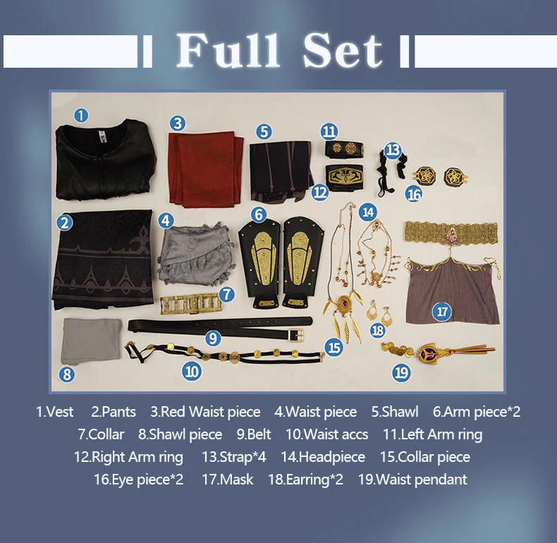 【Pre-sale】Uwowo Collab Series: Game Identity V Crow Cosplay Costume - Image 5