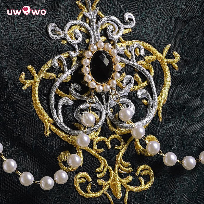 【Pre-sale】Uwowo Collab Series: Game Identity V Eternity Alice DeRoss Gold Skin Reporter Cosplay Costume - Image 4