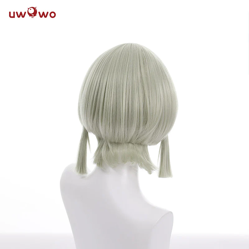Uwowo Game Genshin Impact Inazuma Sayu Cosplay Wig Short Hair - Image 4