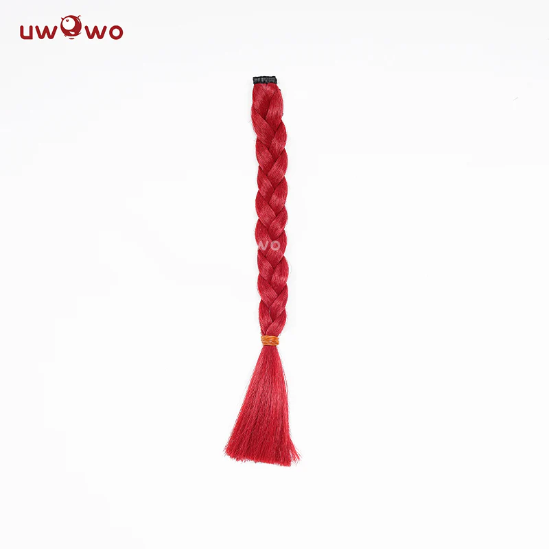 【Pre-sale】Uwowo Game Honkai Star Rail Tribbie /Trinnon /Trianne Cosplay Wig Middle Red Hair - Image 9