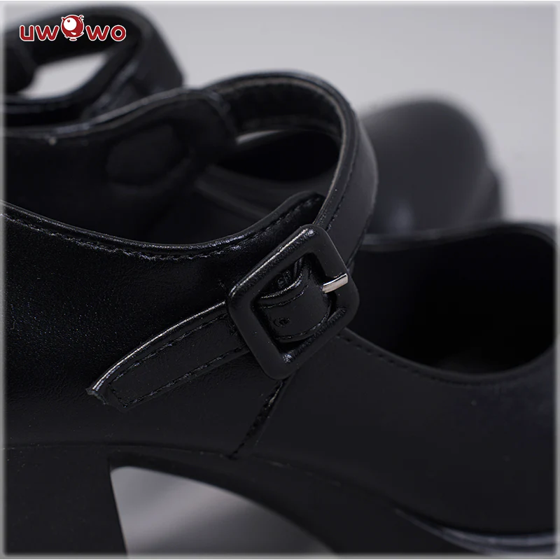Uwowo Genshin Impact Fanart  Cosplay Shoes Fischl Maid Dress Cosplay Shoes - Image 5