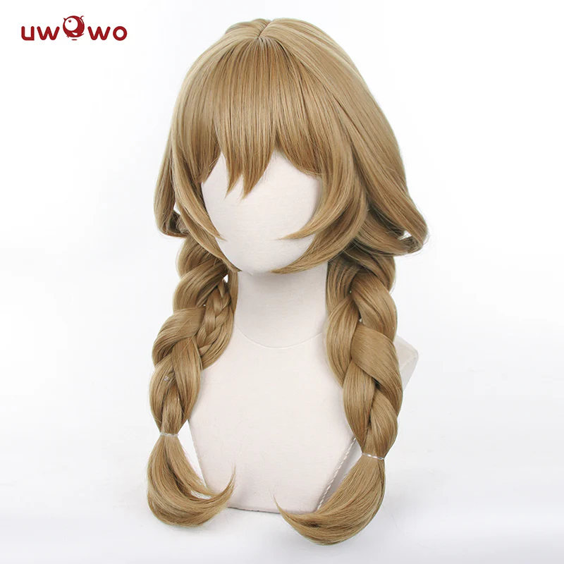Uwowo Genshin Impact Lisa Sumeru Uniform 3.4 New Skin Cosplay Wig Long Hair - Image 2