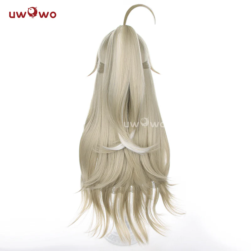 Uwowo Genshin Impact Wig Kirara Cosplay Wig Light Brown Long Hair - Image 4