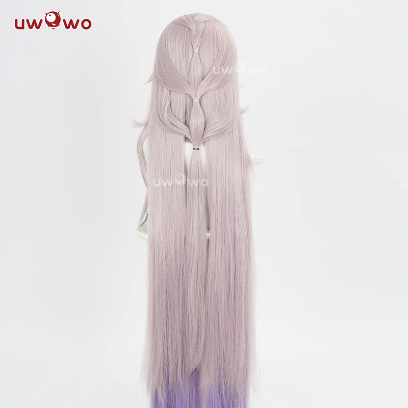【Pre-sale】Uwowo Honkai Star Rail The Herta Witch Cosplay Wig Long Light Purple Hair - Image 3