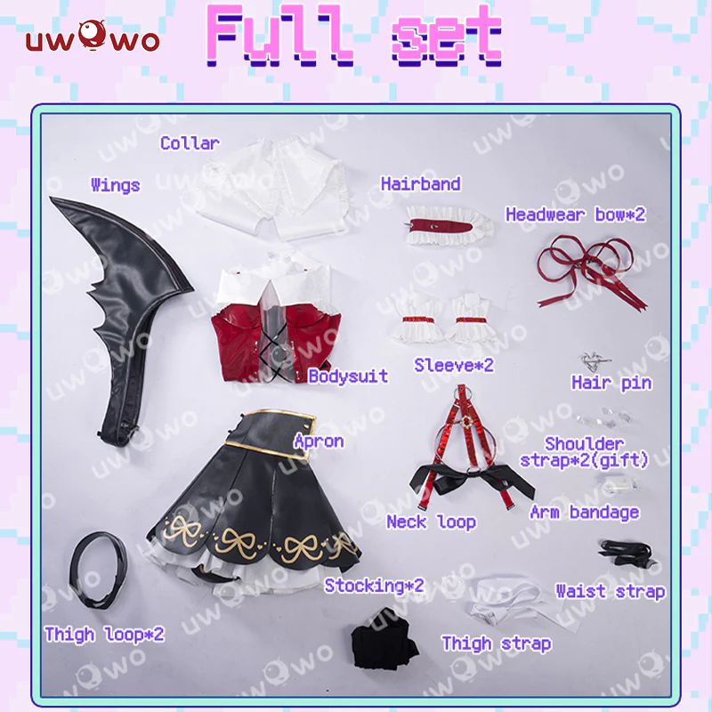 Uwowo Needy Streamer Overload Ame-Chan Magical Girl Fanart Cosplay Costume - Image 7