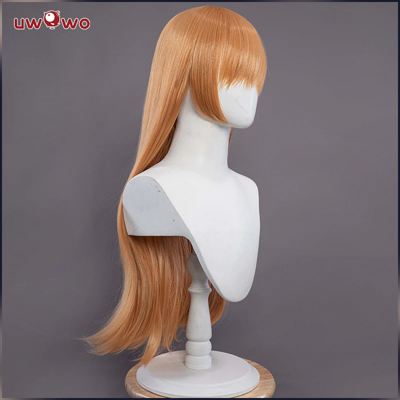 Uwowo Original Character Charlotte Figure Nun 18+ Cosplay Wig 70cm Orange Hair - Image 3