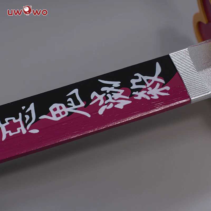 Uwowo Anime Cosplay Weapons Kanroji Mitsuri Cosplay Sword Props Sword - Image 3