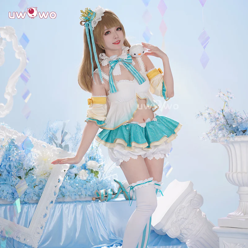 Uwowo Collab Series: Love Live! Kotori Minami Snowman School Idol Festival Cosplay Costume - Image 4
