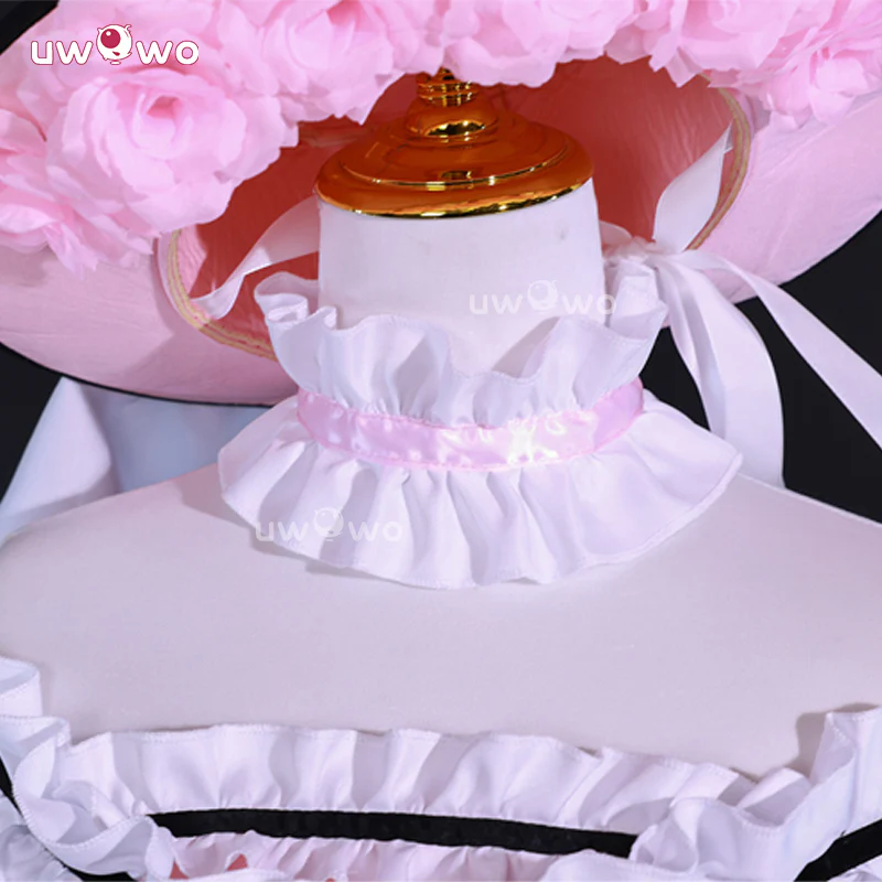 Uwowo Collab Series: Anime Black Butler Robin Ciel Pink Gown Cospaly Costume - Image 6