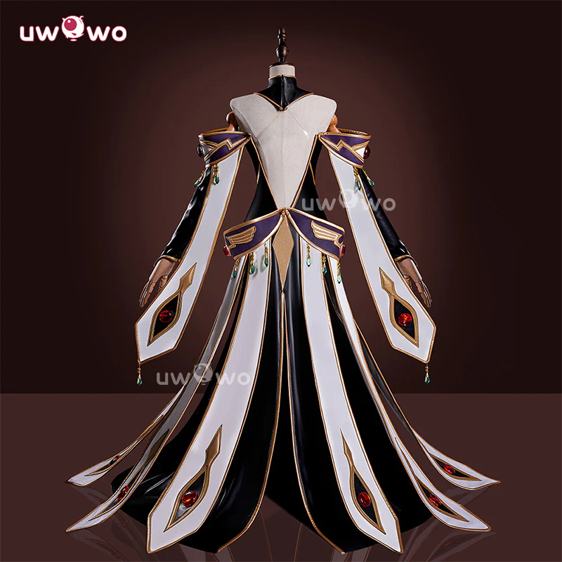Uwowo Collab Series Anime Code Geass: C.C. CC Empress Ver. Cosplay Costume - Image 4