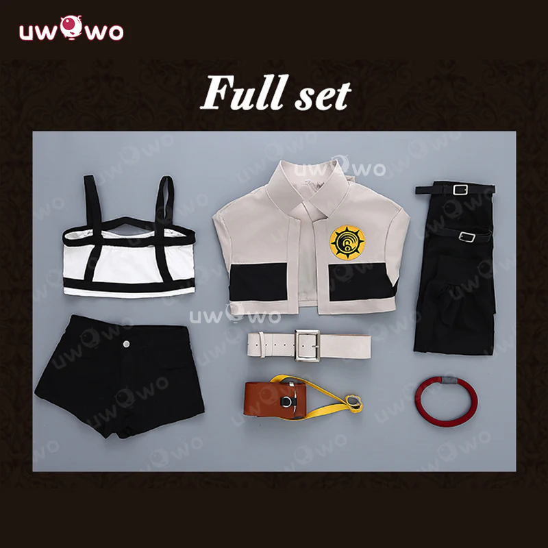 Uwowo Collab Series: Anime Riyo Reaper Gachiakuta Cosplay Costume XS-XL - Image 4