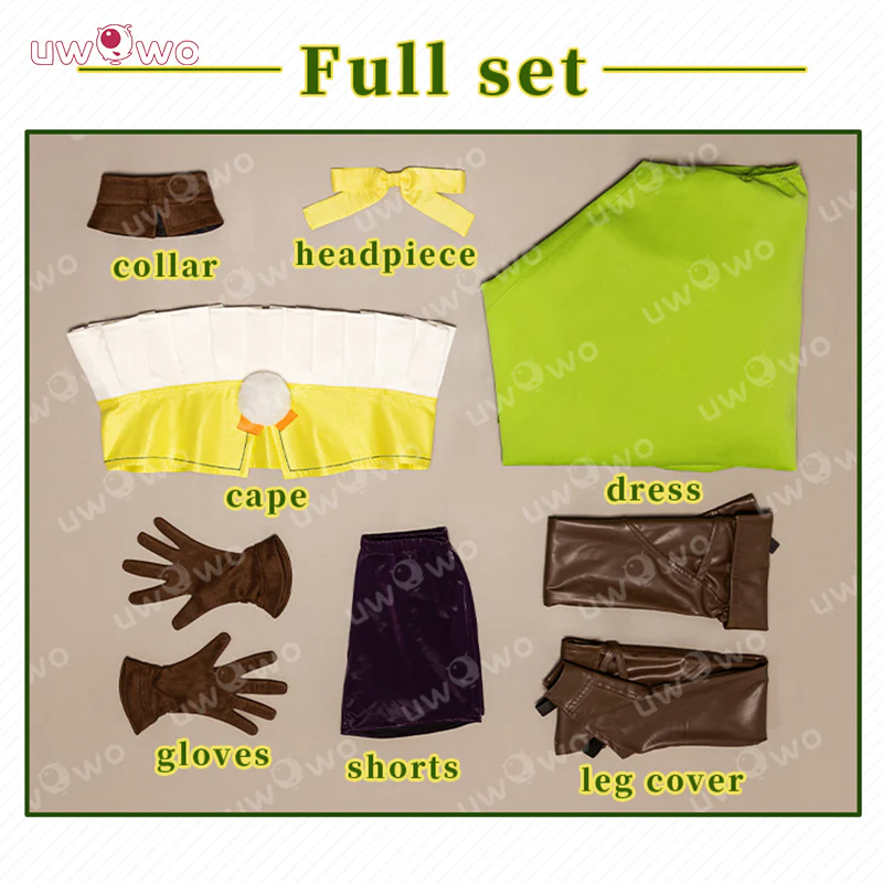 Uwowo Collab Series: Fate/Grand Order FGO Muryan Alter Ego Kazuradrop Fairy Cosplay Costume XS-XL - Image 6