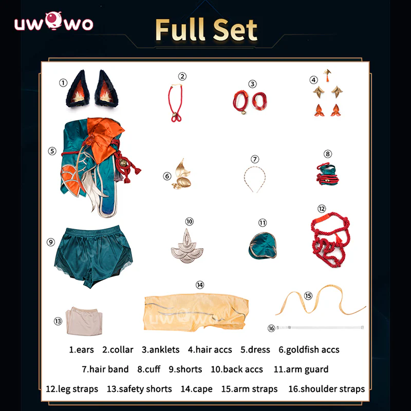 Uwowo Collab Series: Fox After Hours Cosplay Costume XS-2XL - Image 5