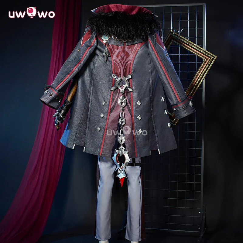 Uwowo Collab Series: Game Genshin Impact Wriothesley Cosplay Costume - Image 5