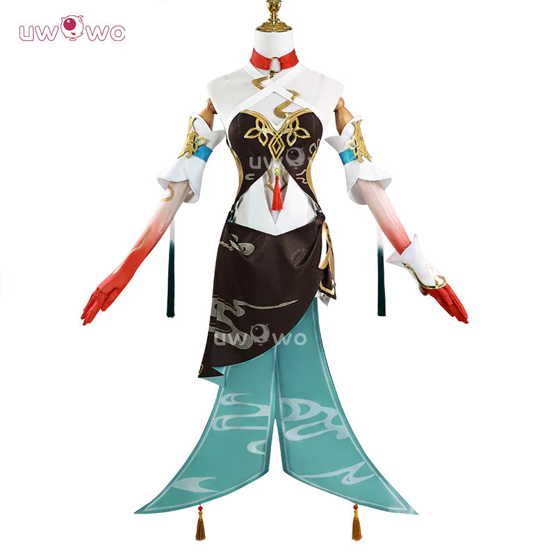 Uwowo Collab Series: Game Honkai: Star Rail Lingsha Cosplay Costume - Image 2