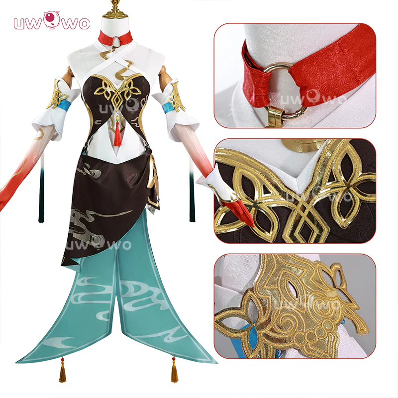 Uwowo Collab Series: Game Honkai: Star Rail Lingsha Cosplay Costume - Image 3
