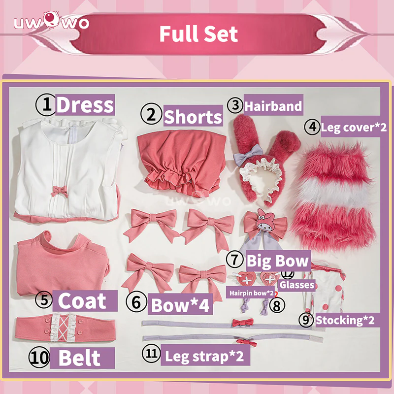 Uwowo Collab series: Game Identity V Crossover II Cheerleader Cosplay Costume - Image 6