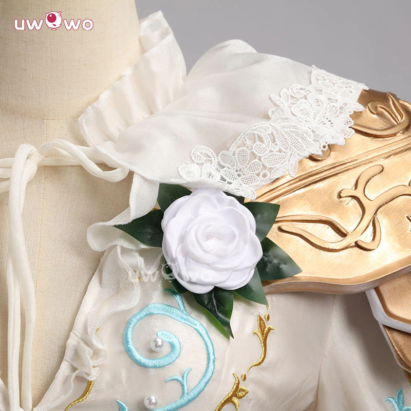 Uwowo Collab Series: Game Identity V Grave Keeper Half-Elf Knight Cosplay Costume - Image 3